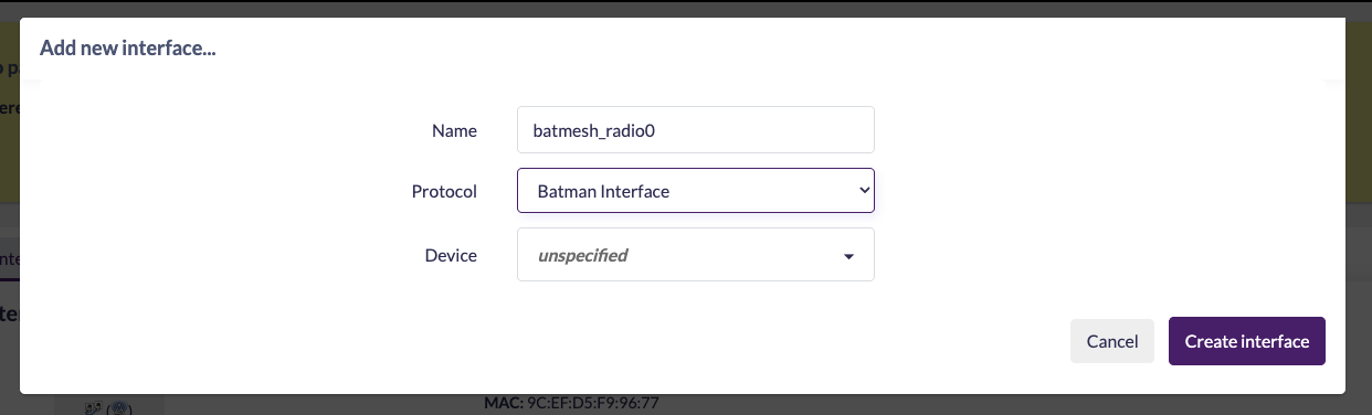 Create Batman Interface